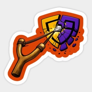 Danny vs Goliath – When Giants Fall Sticker